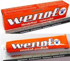Genuine German WENOL Metal Polish ~ TWENTY tubes of 100 grams (3.9 ounces)