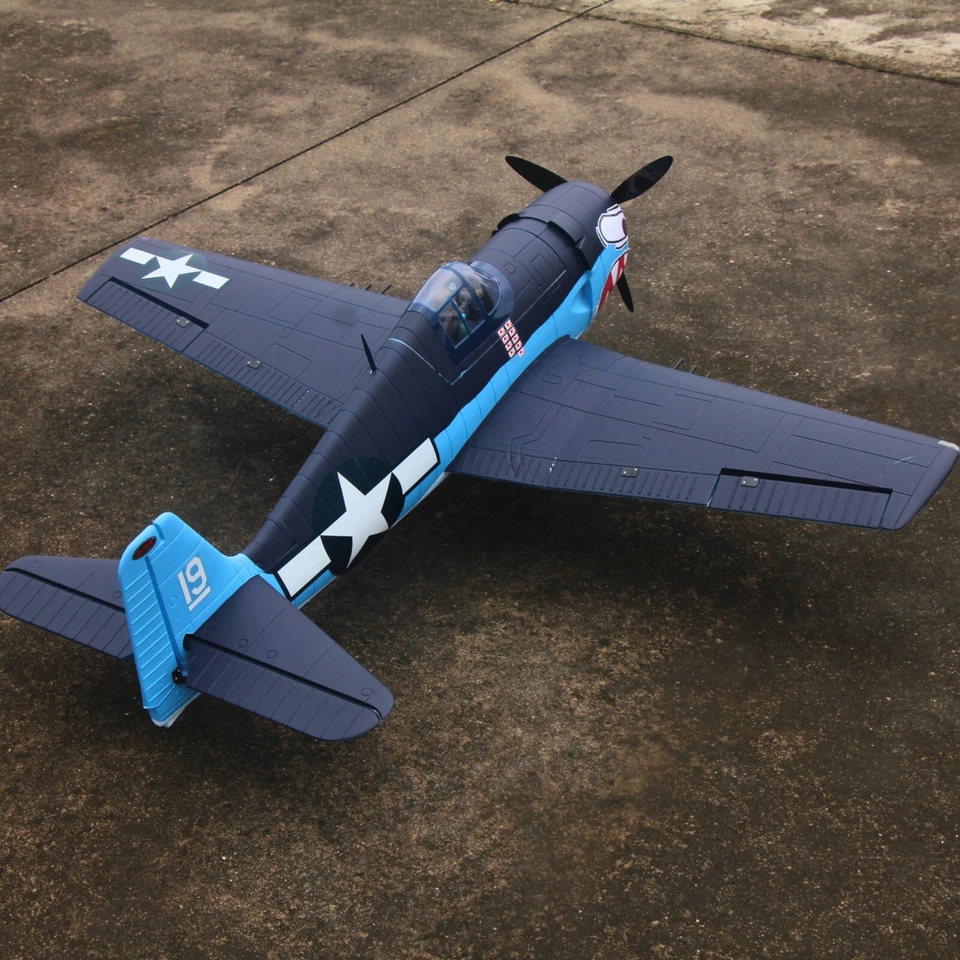 Dynam F6F Hellcat V2 4S RC Warbird Plane 1300mm w/ Flaps - Image 2 of 4