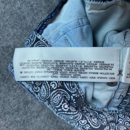 Ariat Jeans donna 28L blu vero vita media gamba dritta lavaggio medio denim - Foto 9 di 15