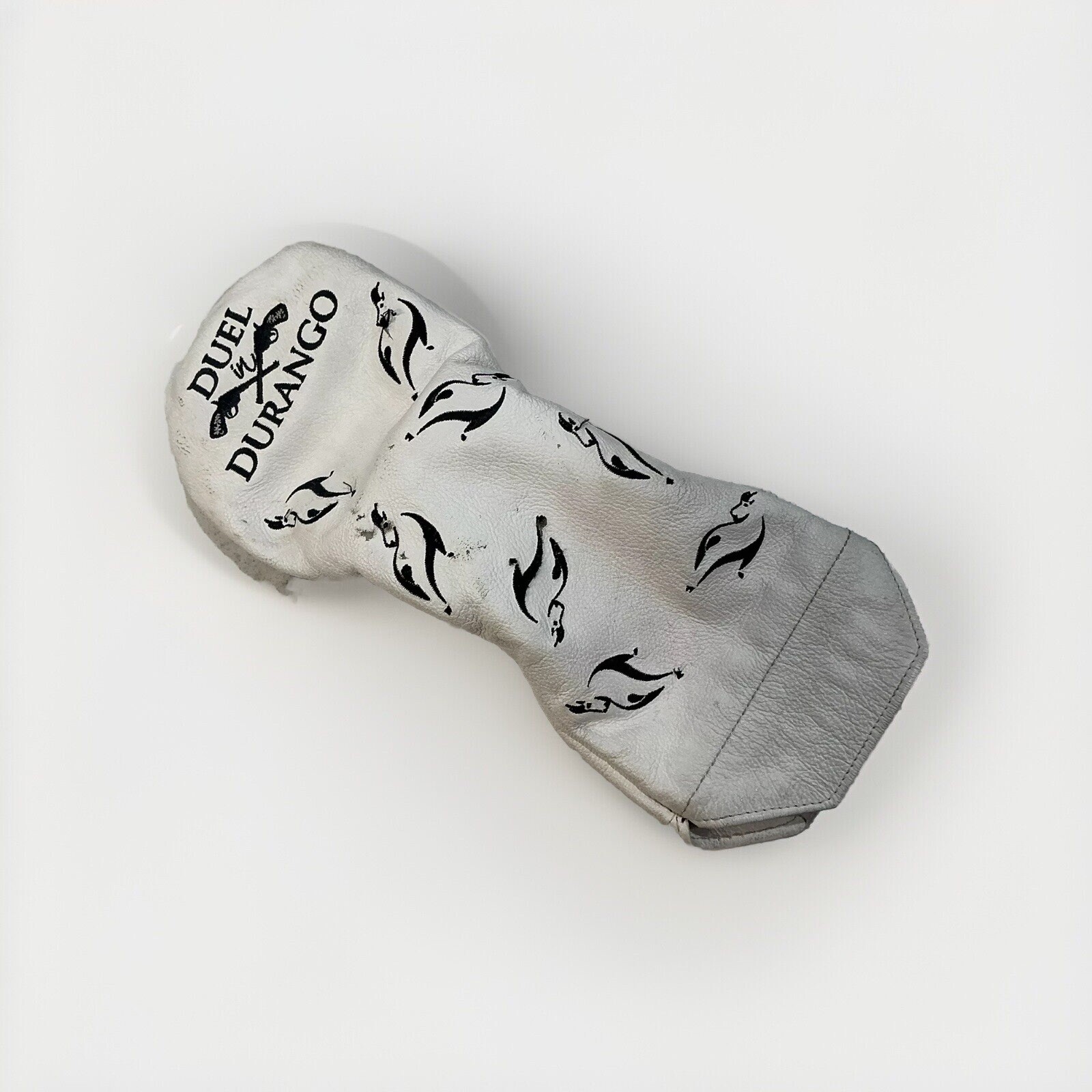 WINSTON COLLECTION Leather Golf Wood Head Cover Duel In Durango Colorado