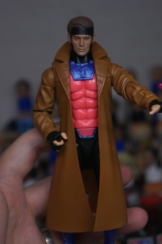 1/12 Marvel Legends Channing Tatum Gambit custom painted head - Picture 4 of 4