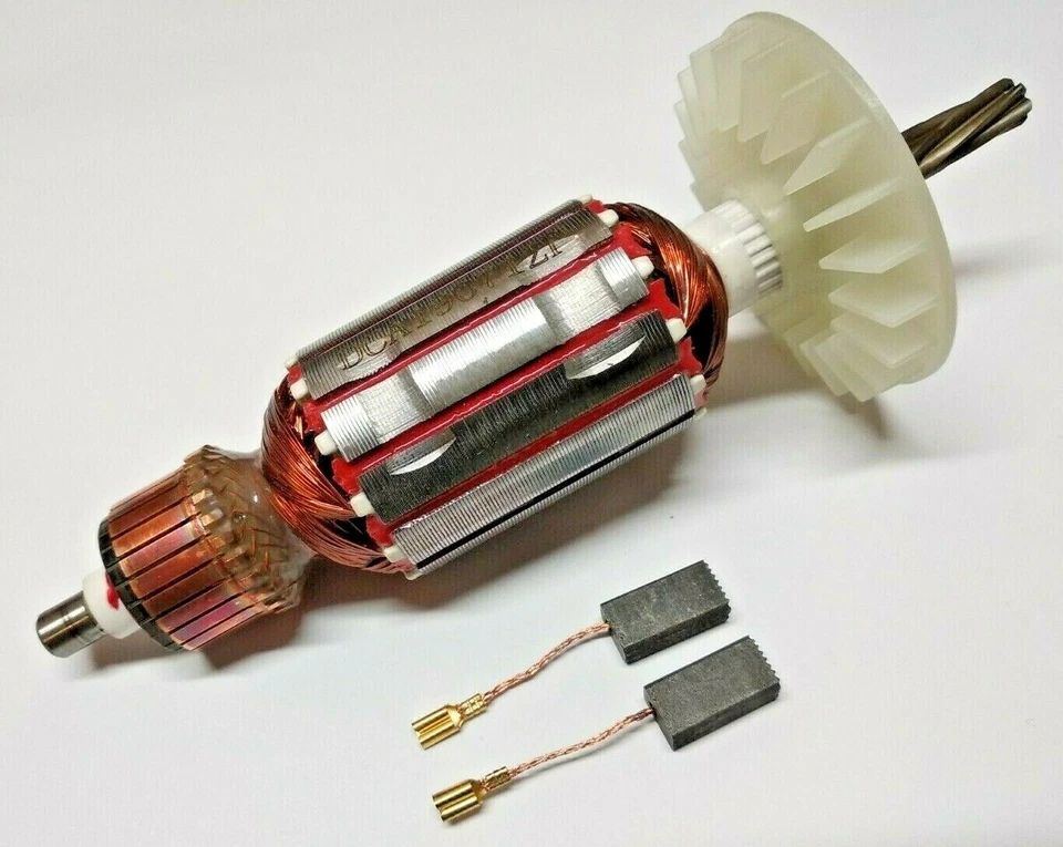 KRAFTFELD Motor anclaje rotor corredor para Bosch GBH 2-24 DSR, 2-24 DFR, 2 SR, Würth H-24 MLE MLS