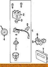 CHRYSLER OEM Distributor-Rotor 5142586AA