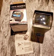 Vintage -  Hanimex Vista Viewer II Illuminated w/2X Mag - Box - Instructions