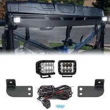 WEISEN Rear Roof Pillar Pods Mount Wire Kit For Polaris Ranger 500 800 900 1000