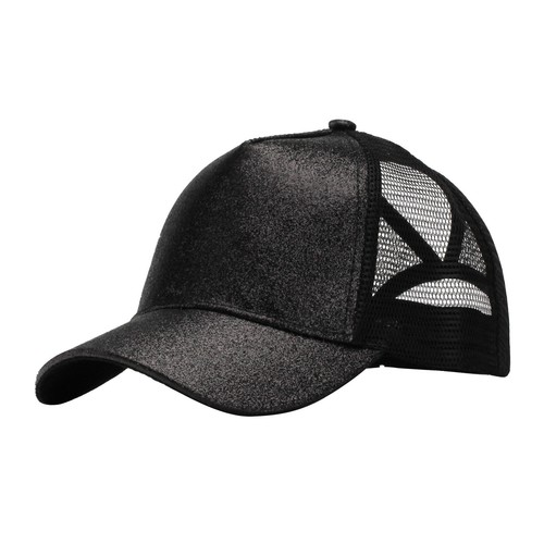 Glitter Ponytail Baseball Cap, Adjustable Golf Cycling Fishing Sports - Picture 13 of 25