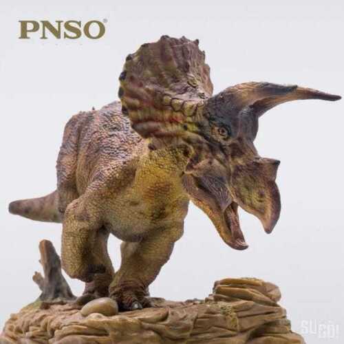 PNSO Dinosaurs Museum Doyle the Triceratops Dinosaur 1/35 Scale Figure - Picture 1 of 7