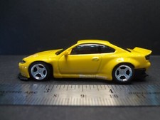 Mini GT Nissan Silvia Rocket Bunny bronze yellow in box - 1:64