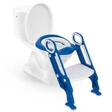 BAMBINO BLU BAMBINO BAMBINO BAMBINI VASINO DI SICUREZZA PER ALLENAMENTO WC SCALA LOO SEDILE TRAINER