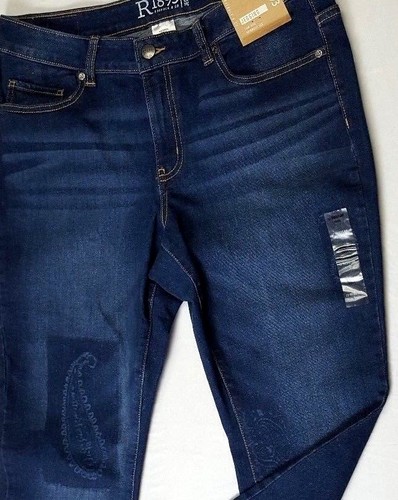 Womens sz 12 Sears Roebuck Jegging Jeans blue skinniest leg NWTS jb2-0118 - Picture 2 of 3