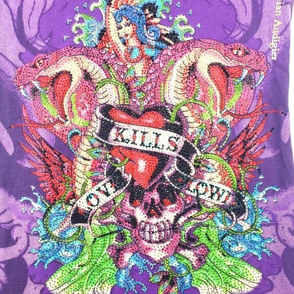 Ed Hardy Christian Audigier Love Kills Slowly Nurse