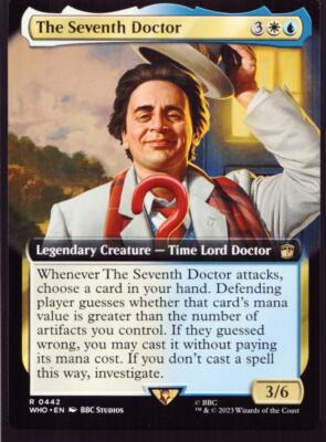 The Seventh Doctor - 442 - Extended not foil MTG Uni Beyond Doctor