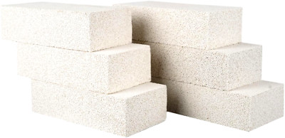 6 Piece Insulating Fire Brick Ovens Kilns Blacksmith Forge 9 x 4.5 x 2.5'' 2600F