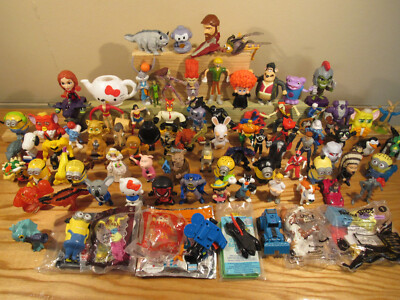 Large Lot Of 90 Fast Food Kids Happy Meal Toys MIP McDonald
