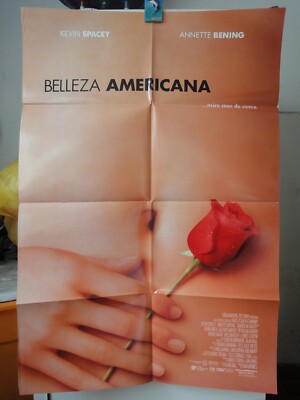 1999 Spanish Poster American Beauty Thora Birch Kevin Spacey Annette Benin