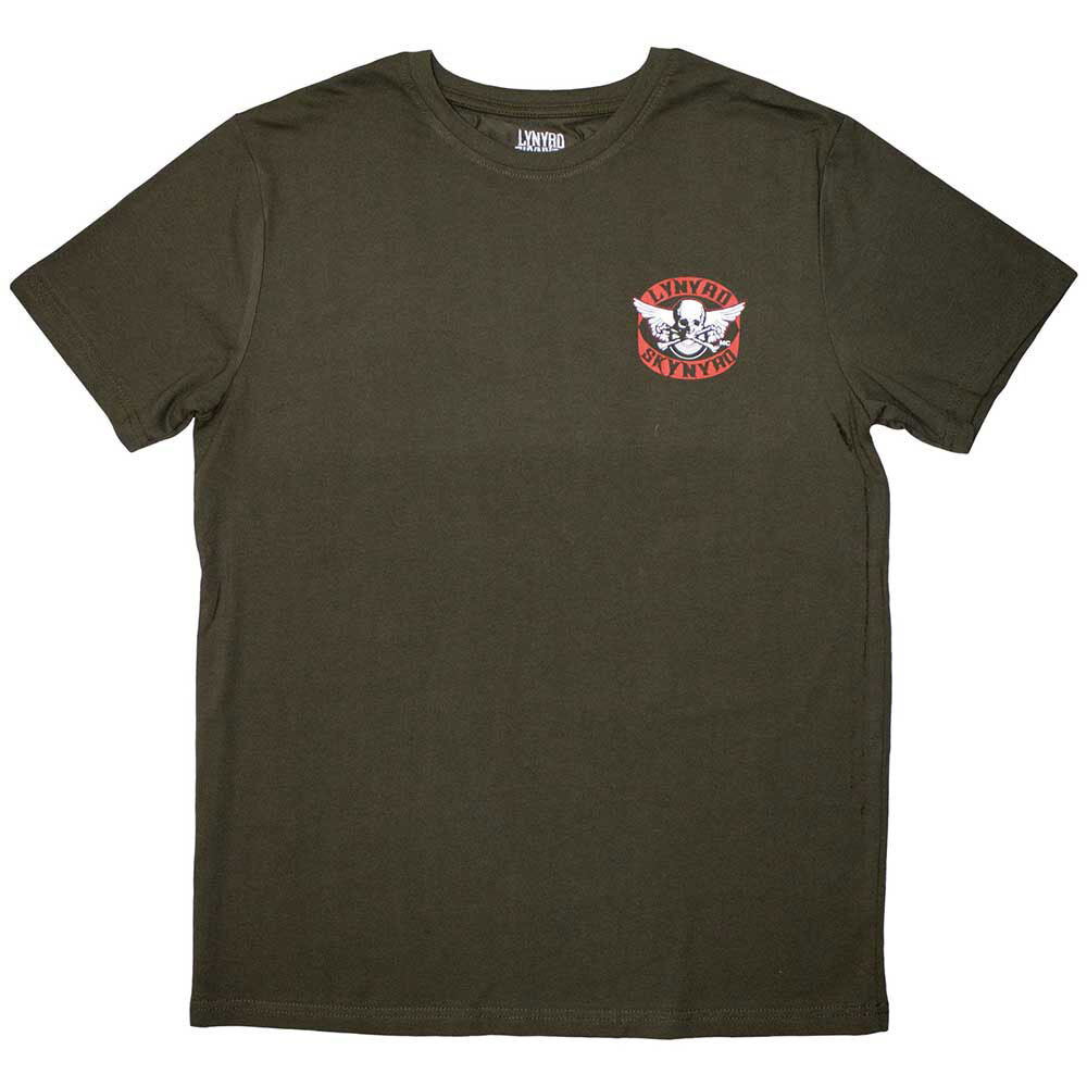 Lynyrd Skynyrd Mini Biker Patch Logo Graphic Tee