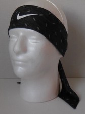 Nike Printed Dri-Fit Head Tie 2.0 Adult Unisex Black/Anthracite/White