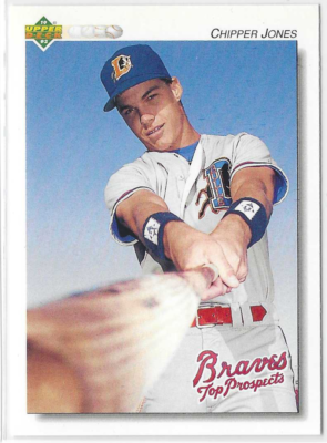 1992 Upper Deck Minor League #165 Chipper Jones Greenville