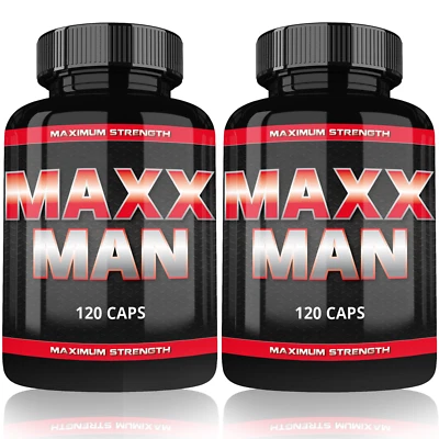 VARG POWER 2x MaxxMan un Testostérone Booster Musculation Extrème Anabol Hormon Booster