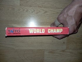 WORLD CHAMP NINTENDO NES PAL B ESPA&Ntilde;A CON CAJA BOXED