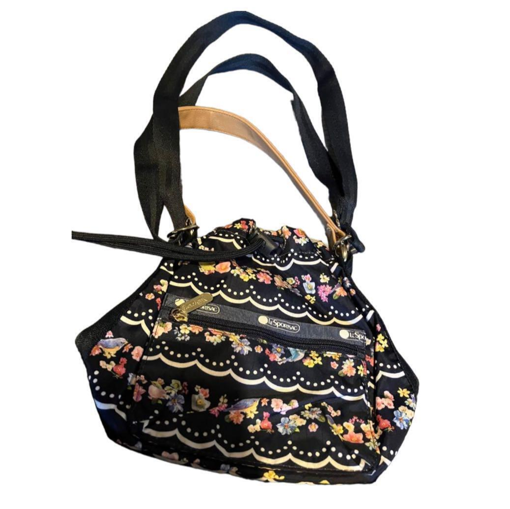 Chesty Lesportsac collaboration bag Popular bird prints Japan Used  