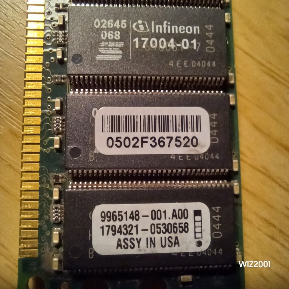 Kit RAM EDO 128 Mo (2x64 Mo) Micron 60ns ECC Pour Serveur Compaq - Occasion