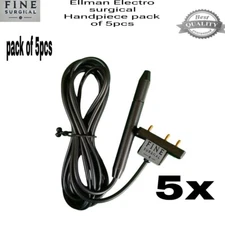 Ellman Electrosurgical Hanpiece Pencil pack of 5pcs, With 3pins attach Cord