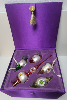 Vintage Thomas Pacconi Museum Series Ornament Set Classic Blown