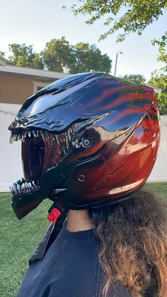 мотоциклетный шлем venom carnage - Изображение 4 из 4