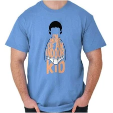 I'm Of An Indoor Kid Funny TV  Show Quote Womens or Mens Crewneck T Shirt Tee