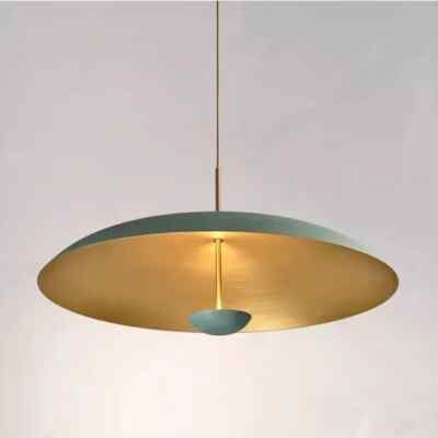 Ceiling Chandelier Mid Century 1 Light Modern Rust Pendant Sputnik Light Fixture