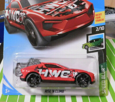 HW762  HOT WHEELS RISE N CLIMB HW HWC SPEED BLUR 2/10 132/250 2019 L2593-981F