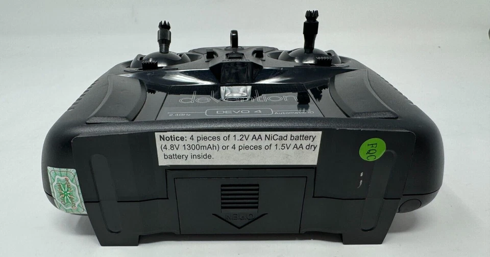 Mando a distancia por radio Devention Devo 4 2,4 GHz S29DEVO-4 0681 - ¡Probado! Foto 2 de 3