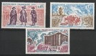 France 1971 Sc# 1305-1307 Mint MNH history Valmy battle, Bastille storming stamp