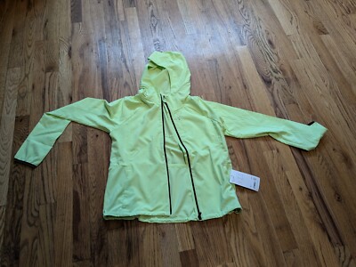 新品ATHLETA 蛍光イエローメッシュジャケット　XL NEW Athleta Dash Jacket, Aloe, Neon Green/Yellow, NWT, Size