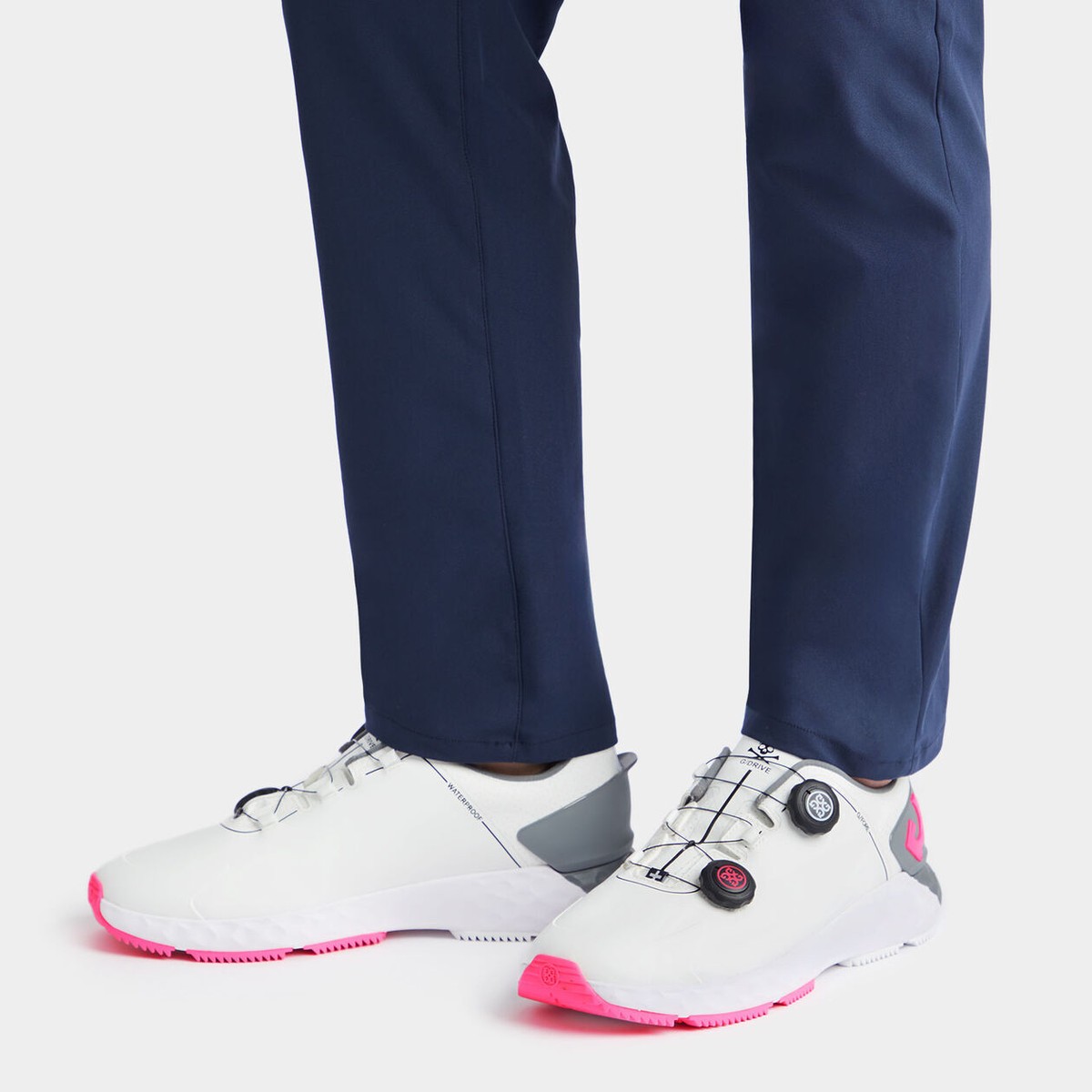 Buy New Mens G/FORE G/DRIVE PERFORATED GOLF SHOE GMF000040-SNO