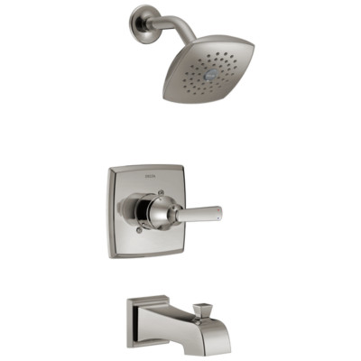 Delta Ashlyn Tub and Shower Trim 14 Series Stainless-Certified Refurbished