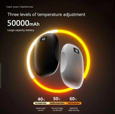 Xiaomi Hand Warmer 50000mAh Large Capacity Hand Warmer Portable