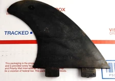 1 Single FCS G-R GR RR Surfboard Fin Black One Replacement Made in USA F.C.S.
