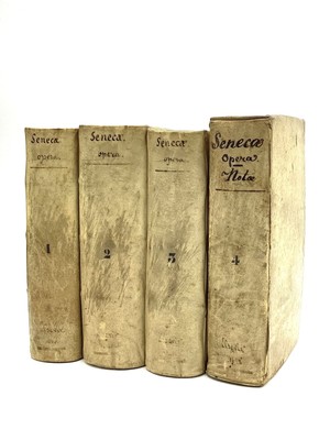 Lucius Annaeus Seneca / L ANNAEI SENECAE PHILOSOPHI OPERA OMNIA and JOH FRED