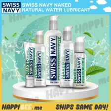 Swiss Navy Premium All Natural Water Lubricant🍯Liquid Lube Wet Gel Anal Glide