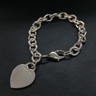 Heart Tag Bracelet/6Bd3103 Tiffany&Co. Silver 925 Chain