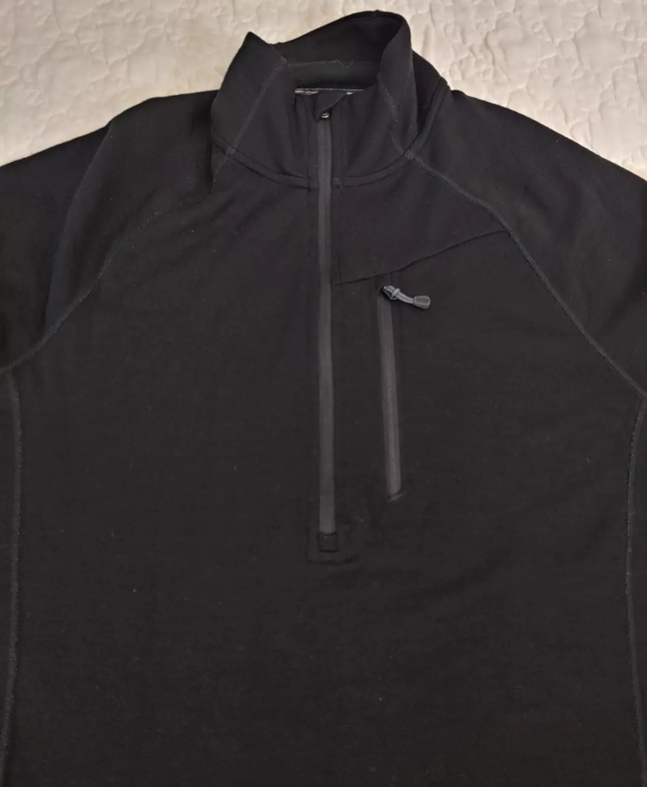 smartwool 1/4 zip classic thermal merino wool base-layer
