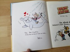 DEDICACE DE KETCH SUR BD E.O KID JOE ET P'TIT TIPI TOME 1