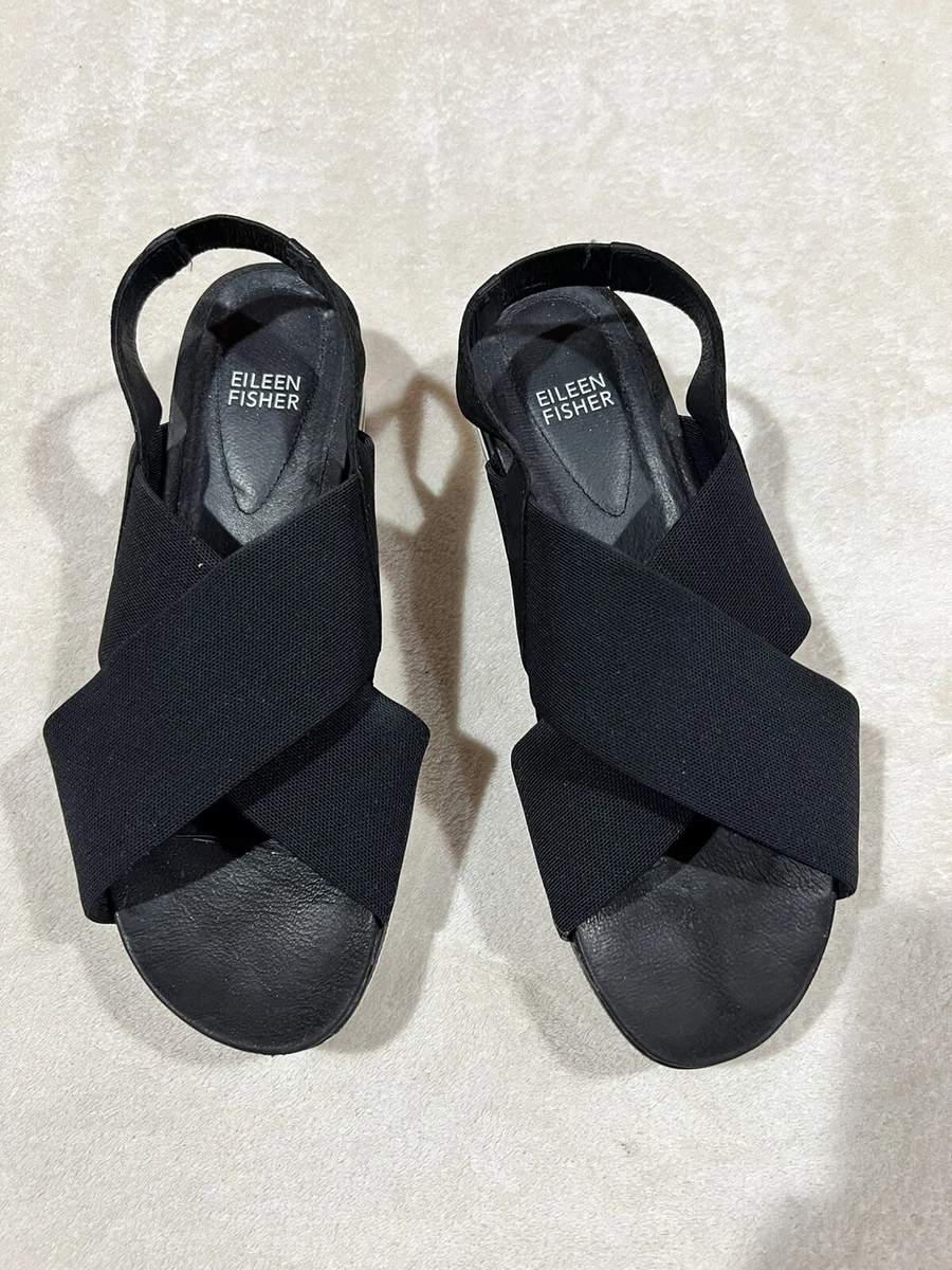 Eileen fisher criss cross sandals clearance