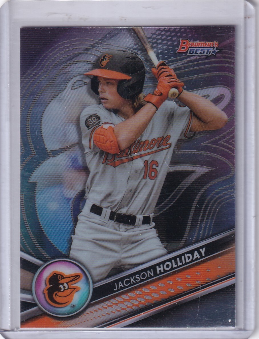 2022 Bowman's Best - Top Prospects Refractor #TP-2 Jackson Holliday (RC)