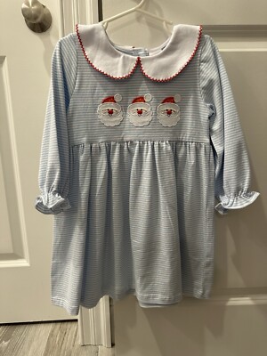 NWOT Stitchy Fish Jolly St. Nick Dress 3T | eBay