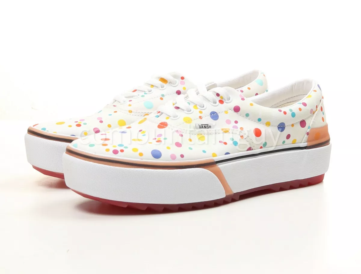 Vans Era Stacked UV Ink Floral True White Size 11 | eBay