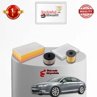 Set Service 4 Filter Citroen C5 II 2.0 HDI 100KW 136CV Von 2008->