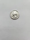 U.S. 1953 Quarter Coin "D" Mint Mark - 90% Silver!!